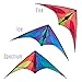 Jazz Dual-line Sport Kite, Ice, Ready to Fly with Flying Lines, Wrist Straps, Winder, Instructions and Storage Bag