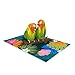 Liif Love Birds 3D Pop Up Anniversary Card for Wife, Husband, Couple, Valentines Day Card