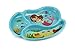 Kids Divided Plate with Utensils - Children's Meal Set with Plate, Fork and Spoon - Mermaid