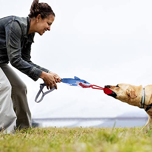 Canmilar Dog Rope Toys, Dog Tug Toy, Interactive Vocal Dog Toys, Pet to Outdoor Exercise & Training for Small Medium Large Dogs