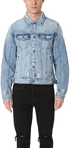 Ksubi Men's Classic Denim Jacket, Hendrix Blue, Medium