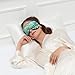 ALASKA BEAR® Natural silk sleep mask & blindfold, super-smooth eye mask (Almond Blossom)