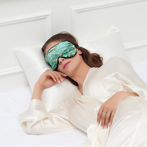 Alaska Bear Natural Silk Sleep Mask, Blindfold, Super Smooth Eye Mask
