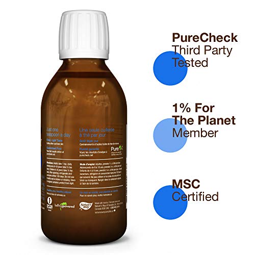 NutraSea Cod Liver Oil Omega 3 Fish Oil Supplement, MSC Certified