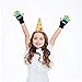 HITOP Led Gloves Kids, Light Up Gloves Finger Light Cool Toys Gift Stocking Stuffers for Boys Girls Age 5 6 7 8 9 10 Christmas Thanksgiving Birthday Glow Party Favor with Extra Batteries