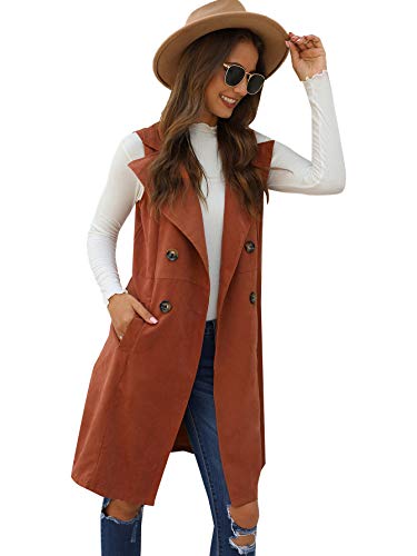 sleeveless longline jacket