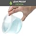 50pk 16oz Small Plastic Containers with Lids - Freezer & Deli Containers