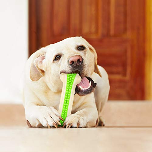 SHINCO EETOYS Dog Chew Toy, Indestructible Dog Toys for Aggressive Chewers, Teeth Cleaning, Safe Durable Bite Resistant Toothbrush Stick for Puppy Dog (Medium) - Thumbnail 6