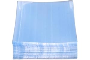 Supplement and Supply 65 x 60 mm Clear Perforated Shrink Sleeve for Small Jars, Beverage Bottles, Liquor Bottles and More. [Compatible Diameter: 1 1/2”] - Bundle of 250