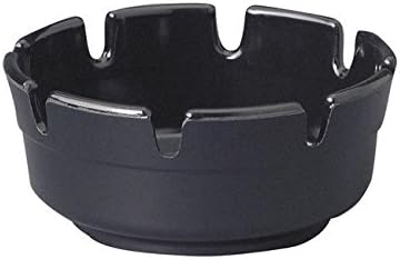 Gessner Products Company 263QBK Ashtray Black 4'' (SET OF 72 PER CASE)