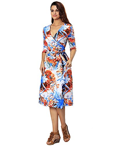 evening aofur floral print