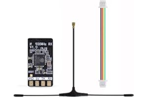 HGLRC ELRS 915MHz Receiver ExpressLRS Nano Long Range with T Type Antenna for FPV Racing Drone