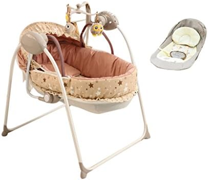 Sleeping basket Flash- Multifunction Electric cradle bed/Baby Baby cot/baby Shaker Newborn Automatic shaker intelligent Sleeping bed (Color : Package B)