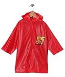 Disney Pixar Cars Lightning Mcqueen Boy's Red Rain Slicker - Toddler Sizes