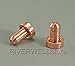 RIVERWELD Plasma Tips 9-8208 40A Cutting Fit Thermal Dynamics SL60 SL100 Plasma Cutter Torch Consumables Parts Pack of 5