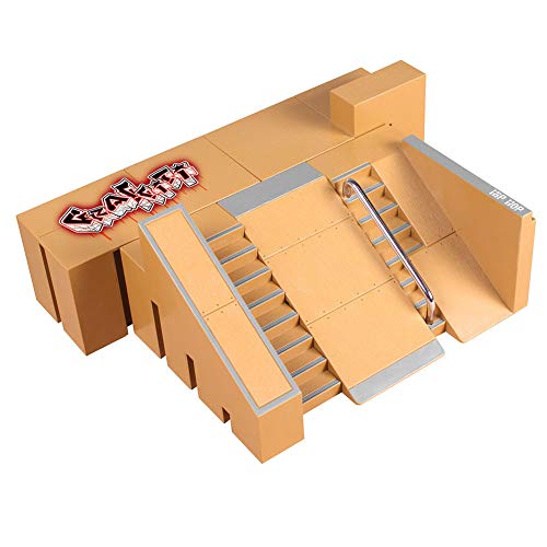 image for Naisidier Finger Skateboard Park Kit Mini Finger Skate Park Kit Ramp P