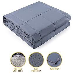 Alomidds Twin Size 15lbs, Weighted Blanket for
