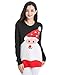v28 Ugly Christmas Sweater for Women Vintage Funny Merry Tunic Knit Sweaters