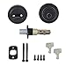 Honeywell Safes & Door Locks - Single Cylinder Front Door Deadbolt Lock Set - Anti-bump Resistant Dead Bolt Lock for Exterior Doors with 2 Entry Keys - 3 x 5 x 8.5 inches - Oil Rubbed Bronze - 8111409