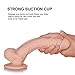 Utimi Ultra-long 9.7 Inches Realistic Silicone Dildo with Suction Base