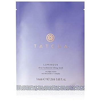 Download Amazon Com Tatcha Luminous Deep Hydration Lifting Mask Anti Aging Single Use Mask For Luminous Skin 20 Ml 0 68 Oz Beauty PSD Mockup Templates