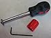 X6 Golf Club Groove Sharpener, Re-grooving Tool and Cleaner. X6
