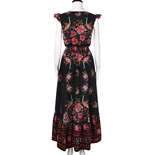 image for Agrintol_Women Dress Print Floral Retro Dress,Clearance! AgrinTol Wome
