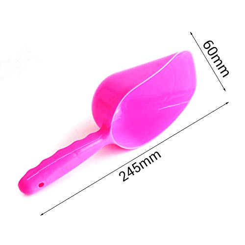 Durable Plastic Pet Feeding Shovel Universal Dogs Cats Food Feeder Scoop Shovel Spade Dishes Tool Pet Supplies
