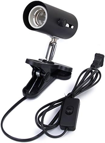 HOVOWING Aquarium Reptile Light Holder Clamp Infrared Emitter Heat Lamp Stand