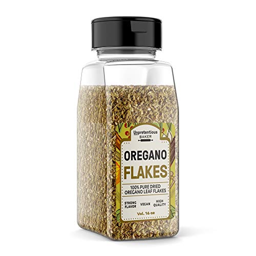 image for Unpretentious Oregano Leaf Flakes, Rich Flavor, Versatile Ingredient, 