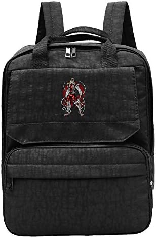 DaDjung Backpacks Supervillain Omega Red School Travel Rucksack Backpack Daypack Knapsack For Women