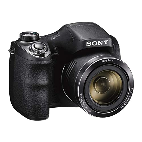 Sony Cyber-shot DSC-H300 20.1 MP Digital Camera - Black (Renewed)