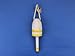 Hampton Nautical Wooden Vintage Yellow Lobster Trap Buoy, 7