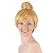 Women's Cosplay Costume Wig for Disney Princess Short Blonde