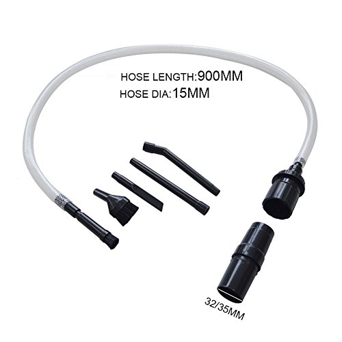 image for EZ SPARES Functional Vacuum Attachment Kit,Computer Keyboard Crevice C