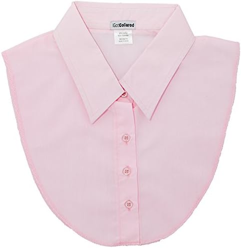 Light Pink Women's Dickey Collar by USA-Based IGotCollared (aka Dicky Collar, Detachable, Fake Blouse Collar)