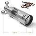 Salt and Pepper Grinder - Warmhoming Stainless Steel Pepper Mill Salt Mill - Granule Size Adjustable Pepper Grinder Salt Grinder