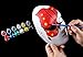 White Masks,FunPa 12PCS Paper Face Mask Costume Mask DIY Cosplay Mask Half Dance Mask for Adult Kids Mardi Gras Halloween Party Costume Women