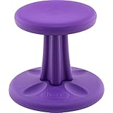 Kore Wobble Chair - Flexible Seating Stool for Classroom, Preschool, Kindergarten & Elementary School - Made in The USA - Age 4-5 yrs, Purple (12in)