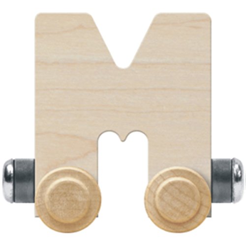 NameTrain Unfinished Letter Car M - Made in USA