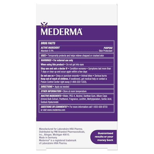 MEDERMA ADVANCED SCAR GEL, TREATS OLD AND NEW SCARS, REDUCES THE APPEARANCE OF SCARS FROM ACNE, STITCHES, BURNS AND MORE, 0.70OZ (20G)