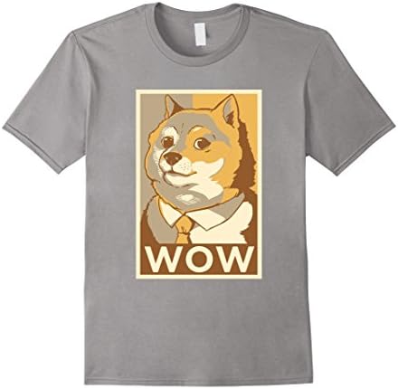 Men's Picture Of Doge Shirt XL Slate