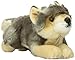 Aurora® Realistic Miyoni® Wolf Stuffed Animal - Lifelike Detail - Cherished Companionship - Gray 10.5 Inches