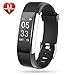 Lintelek Juice Pack, Heart Rate Monitor Activity Tracker with Connected GPS Tracker, Step Counter, Sleep Monitor, IP67 Waterproof Pedometer for Android and iOS Smartphone