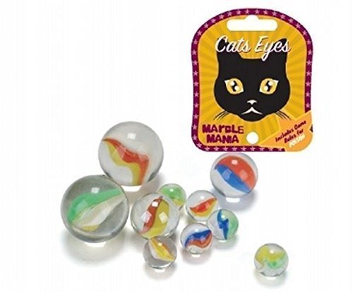 Cats Eyes Marbles Retro Kids Toy Children's Play Pocket Money Fun