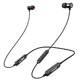 AOMAIS Bluetooth Headphones Waterproof IPX6, Wireless Sports Neckband Earphones w/Mic[APTX Stereo Sound] Long Lasting Battery & Fast Charge, Secure Fit Magnetic Headset in Earbuds for Gym Running
