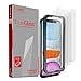iCarez Tempered Glass Screen Protector for iPhone 11 (2019) iPhone XR 6.1-Inches, 3-Pack