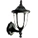Buffalo Outdoor Photocell Security Black Wall Light (Fluorescent, Not LED)