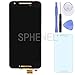 SPHENEL LCD Display And Digitizer Touch Screen Assembly For LG Google Nexus 5X H791 H790 (Black)