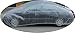 TopGreen Plastic Car Cover with Elastic Band Clear Disposable Car Cover Waterproof Medium Size Universal Fit 21-Feet by 12.5-Feet